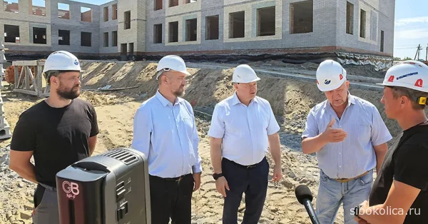 Депутат Дмитрий Игумнов: новую школу в Татарске откроют 1 сентября